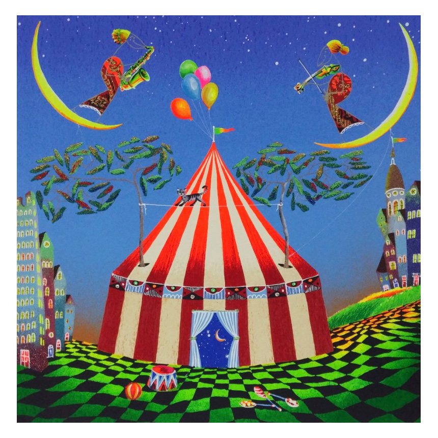 Meloniski – Circo Magico – Retouchè 70×70