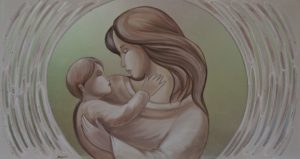 Madonna della gioia 120x60