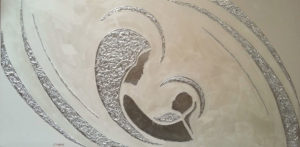 Madonna stilizzata 120x60