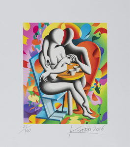 Kostabi - I know that you know 39x44