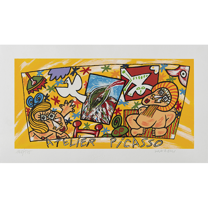 Bruno Donzelli – Atelìer Picasso – 70×40
