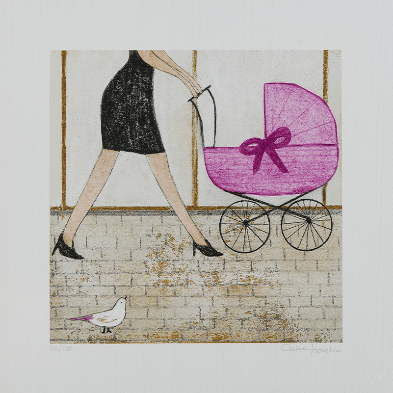 Chiara Tronchin – E’ Una Bambina! – 35×35