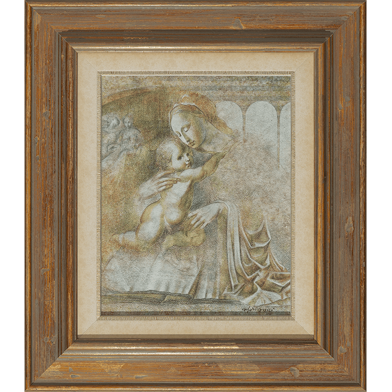 Elvio Marchionni - Maternità serigrafia retouchè 42x48 cm